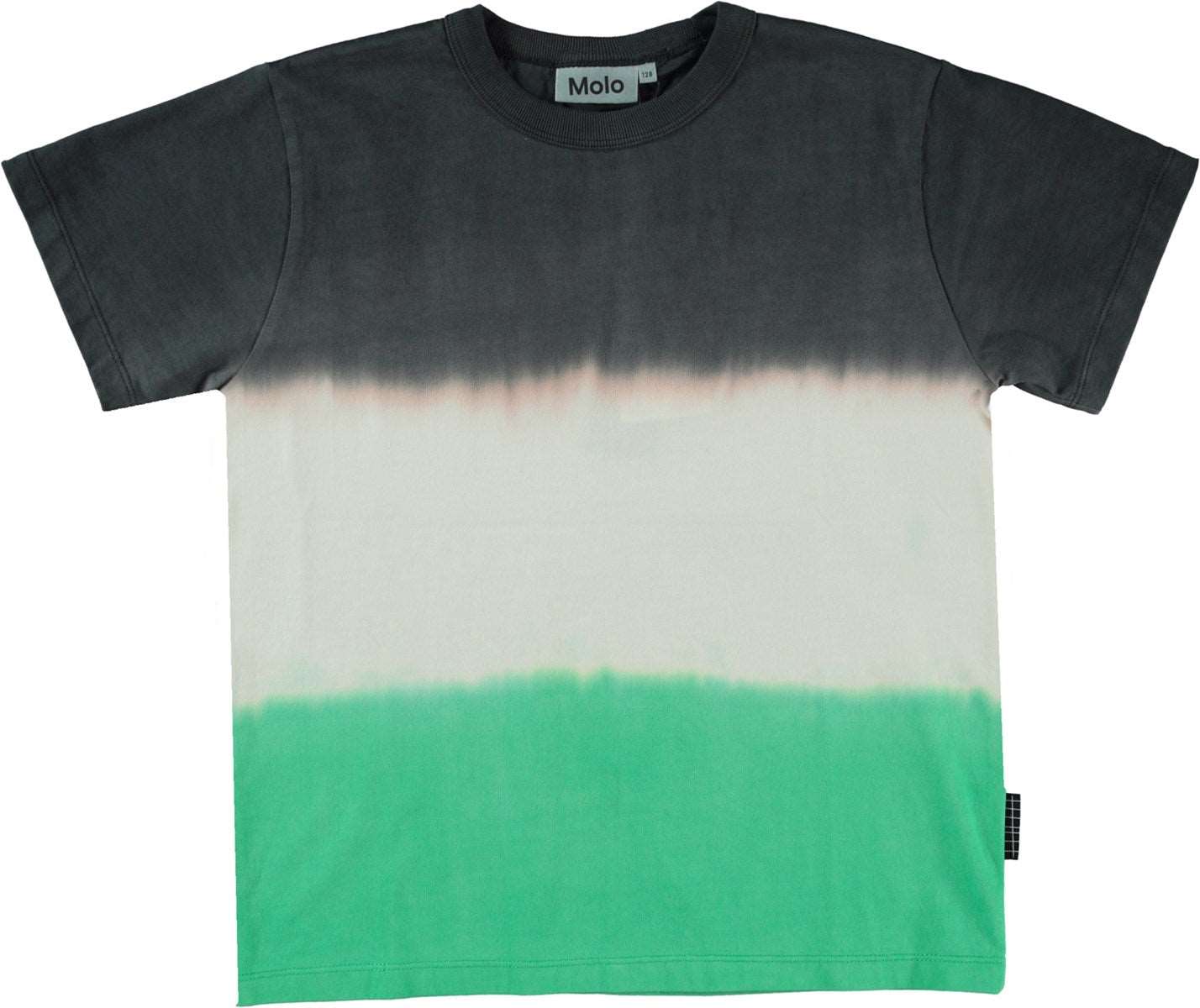 Camiseta Riley Green Stripe Dye Molo (Última talla 6 años)-molo-PetitGegant