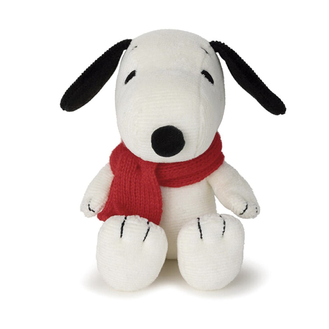 Peanuts Snoopy Sitting With Scarf Bon Ton Toys-Bon Ton Toys-PetitGegant