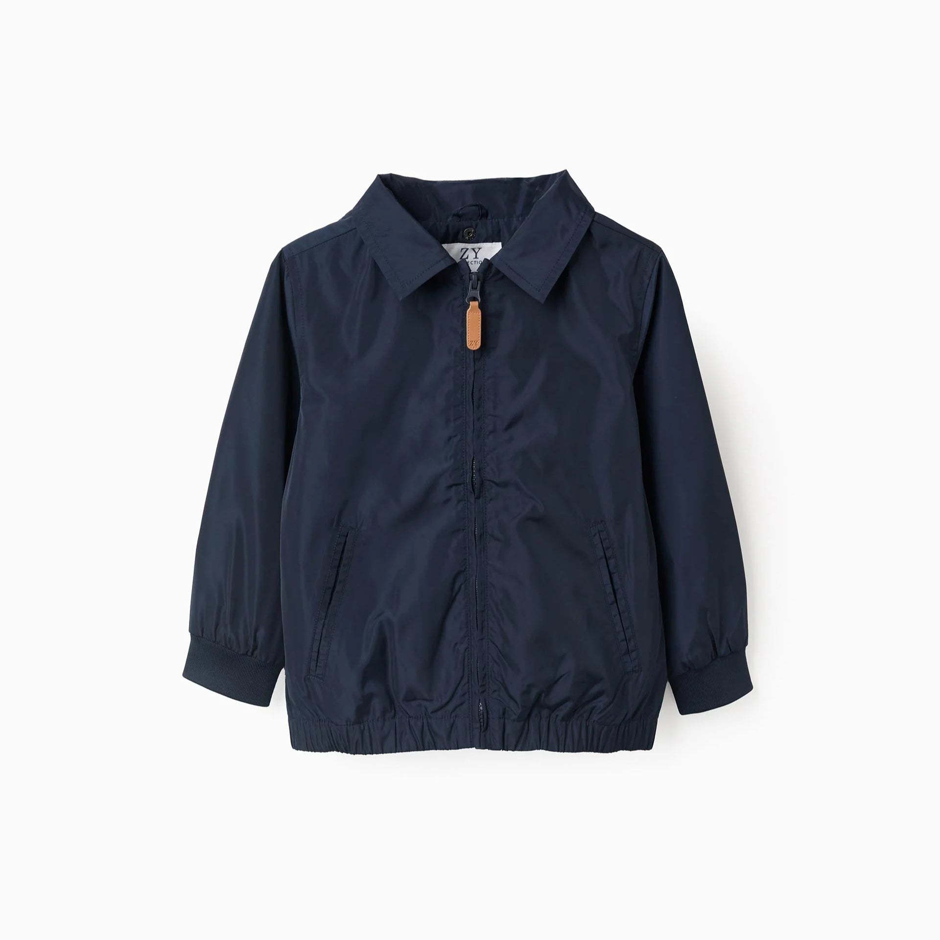 Chaqueta Cortavientos Azul Zy