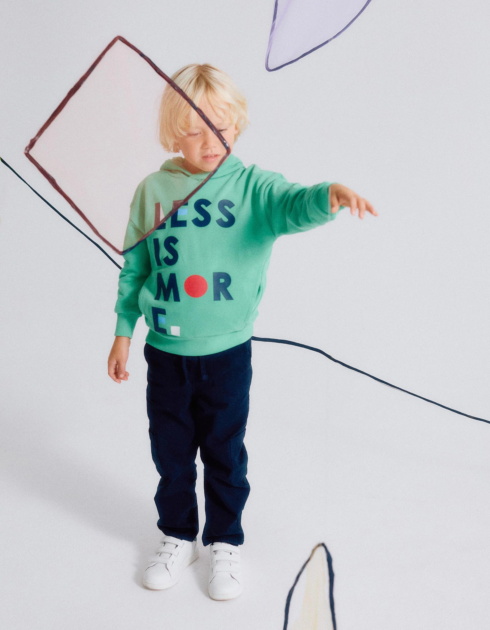 Sudadera Verde con Capucha  ZY
