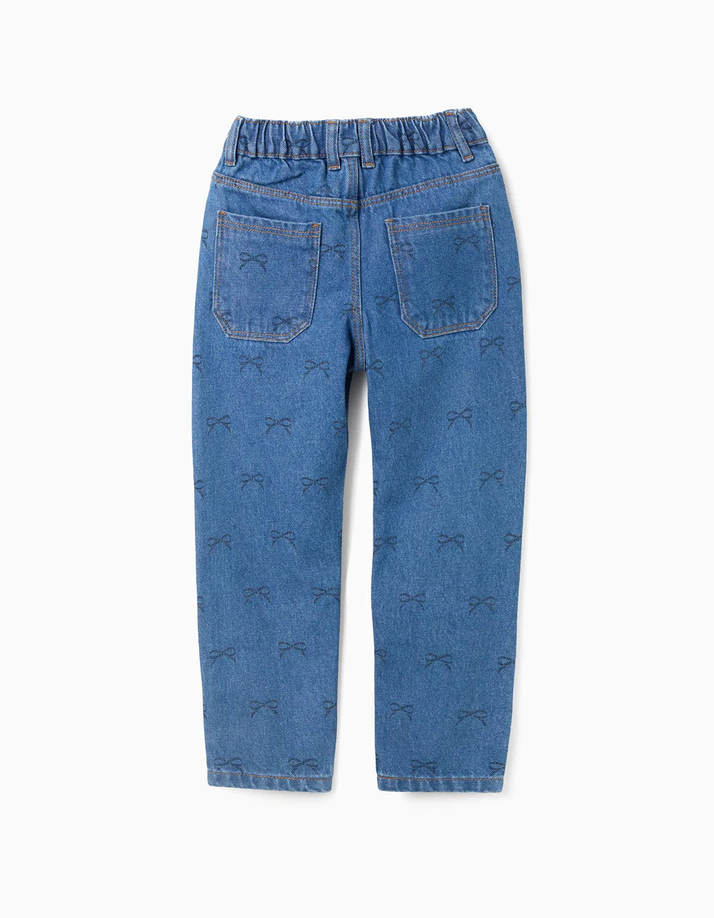 Pantalón Tejano Estampado ZY
