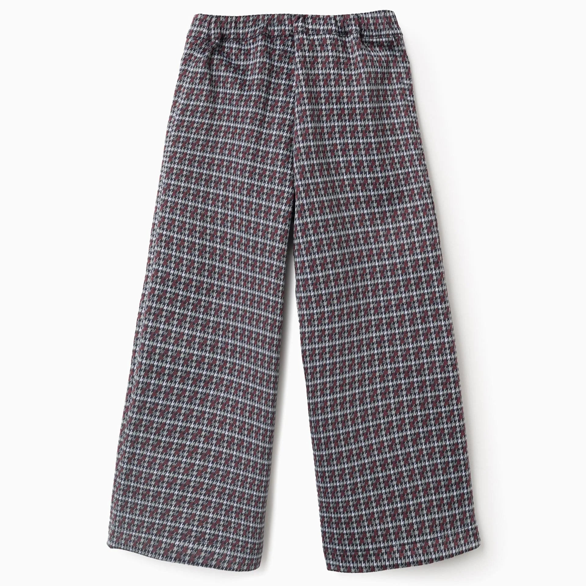 Pantalón con estampado pata de gallo, multicolor, ZY