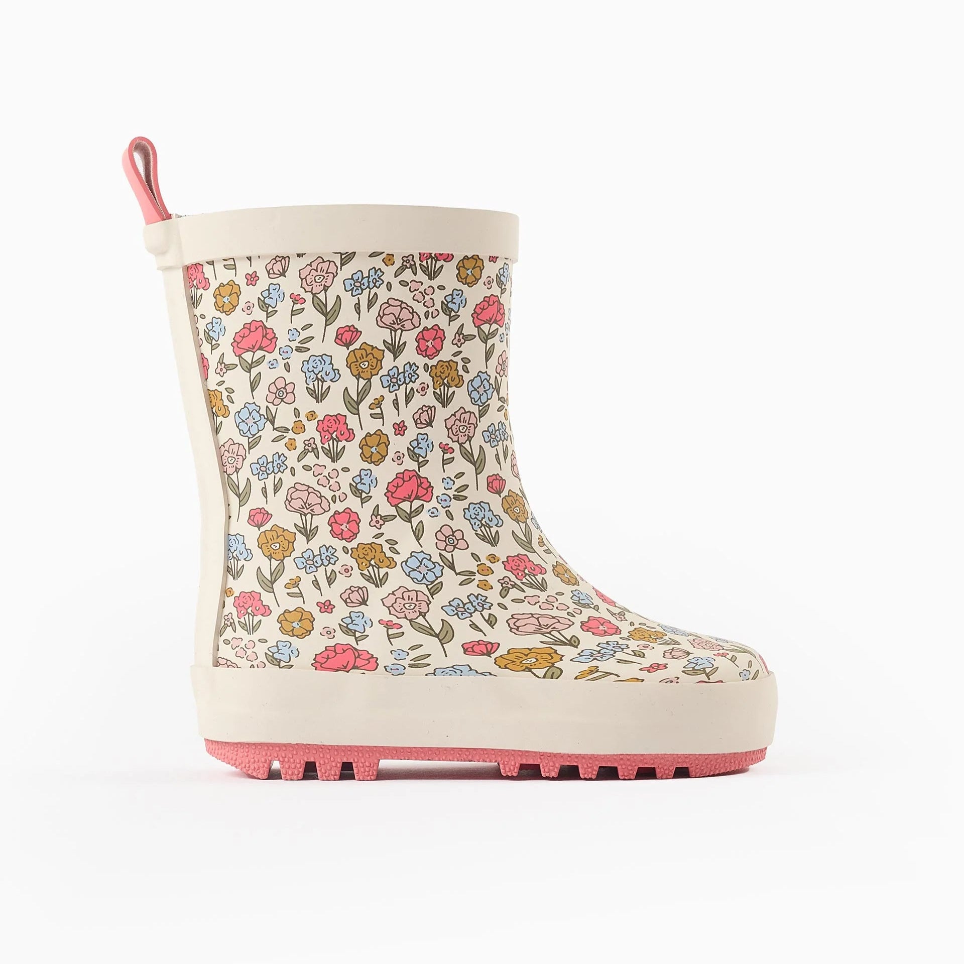 Botas de Agua con Motivo Floral Bebé