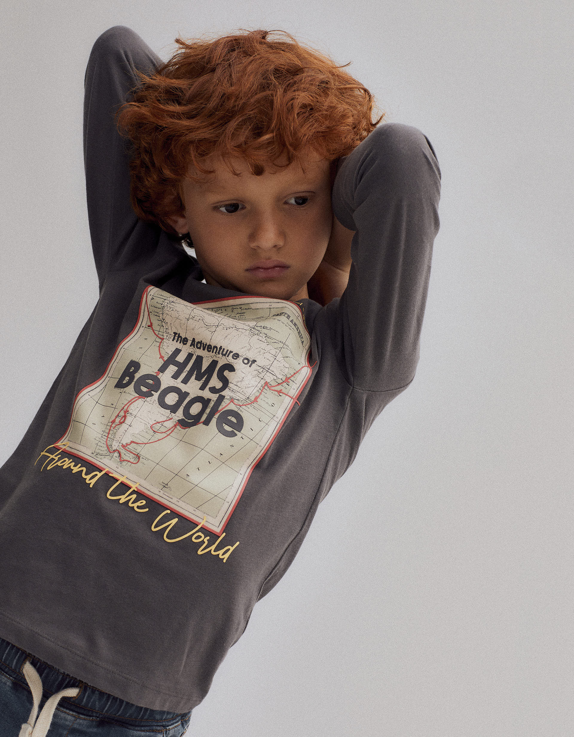 Camiseta Manga Larga Around The World ZY