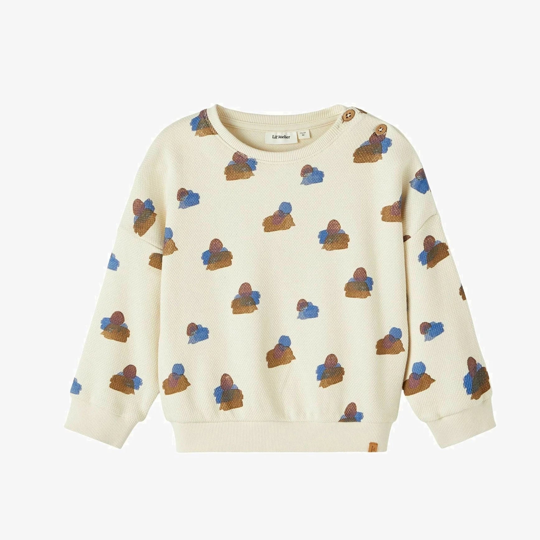 Sudadera gofrada Nolan Turtledove Lil'Atelier