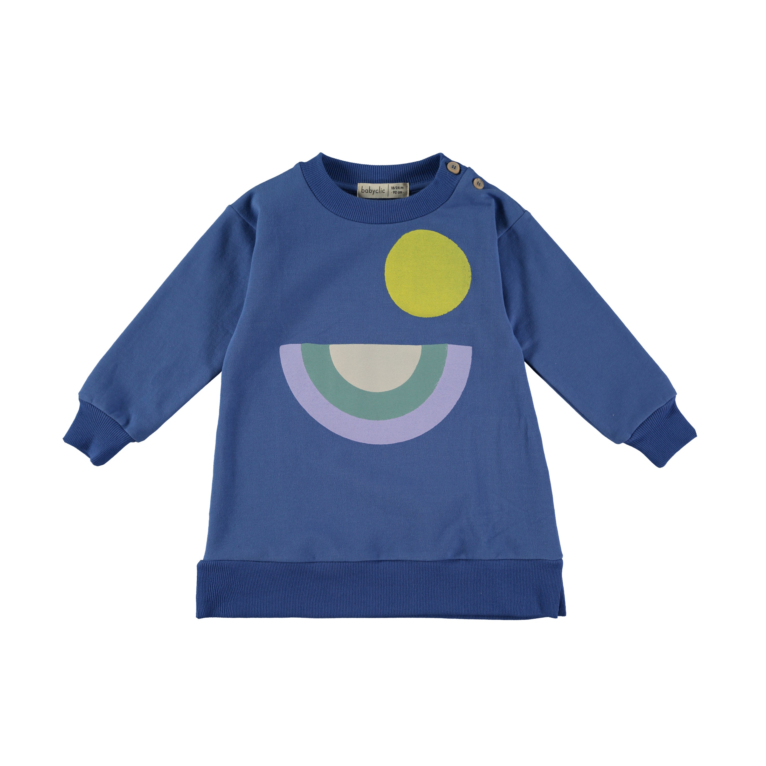 Vestido Afelpado Sunrise Electric Blue Baby Clic