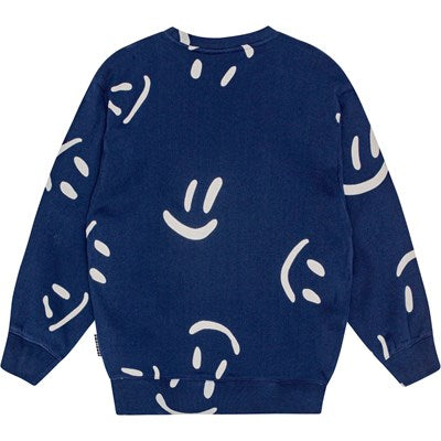 Sudadera Afelpada Monti Smiles Navy Molo