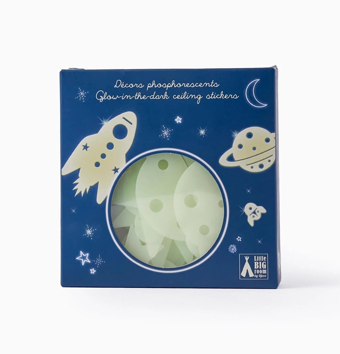 Adhesivos de Pared Fosforescentes Mission Space Djeco - Djeco - PetitGegant