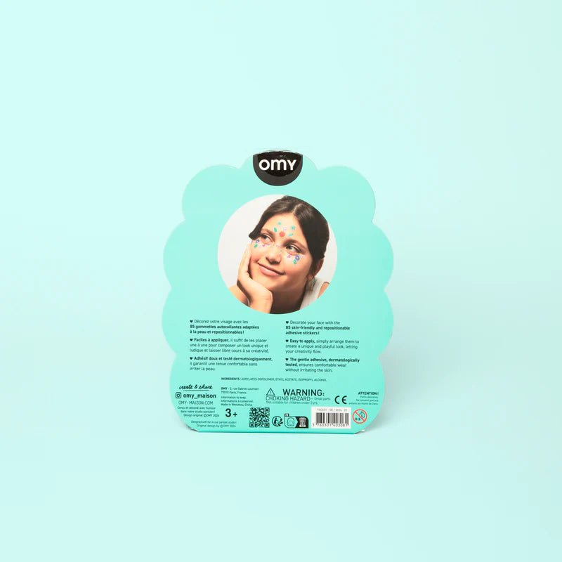 Adhesivos Faciales Flower Omy - omy - PetitGegant