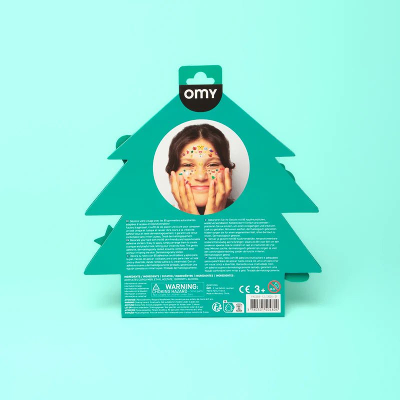 Adhesivos Faciales Ho Ho Ho Omy - omy - PetitGegant