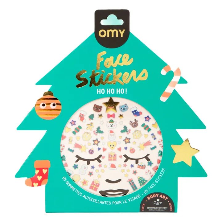 Adhesivos Faciales Ho Ho Ho Omy - omy - PetitGegant