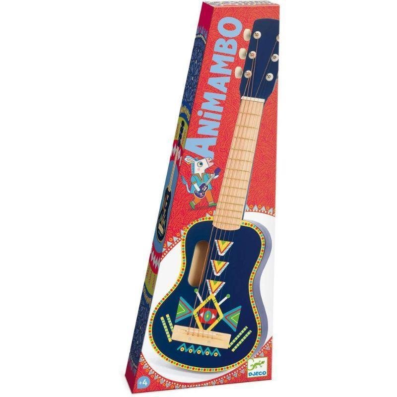 Animambo Guitarra 6 Cuerdas Metálicas Djeco - Djeco - PetitGegant