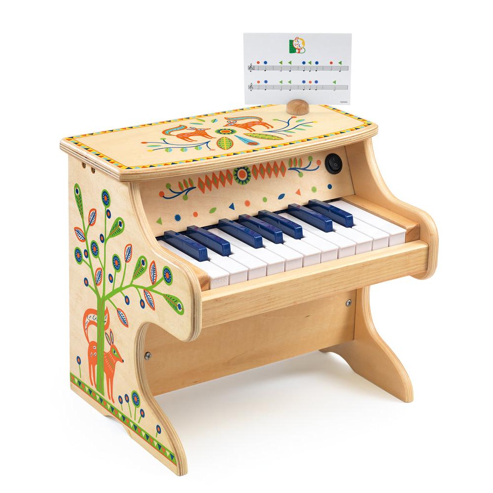 Animambo Piano de Madera Electrónico Djeco - Djeco - PetitGegant