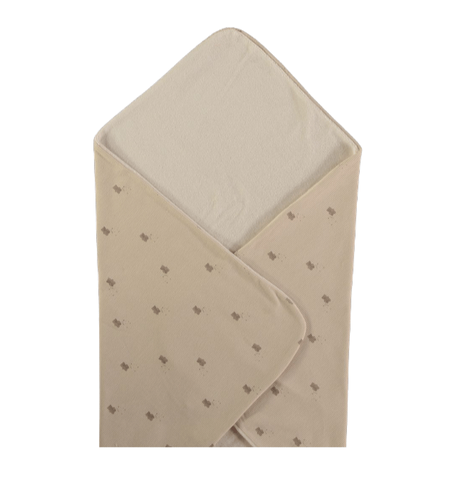 Arrullo (80x80cm) Warm Cookies Moka Lillymom - Lillymom - PetitGegant