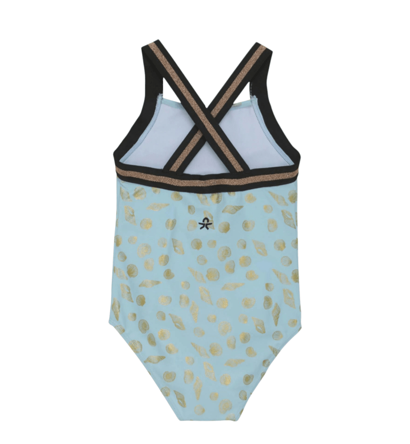 Bañador Tirantes Elásticos Azul Color Kids - Color Kids - PetitGegant