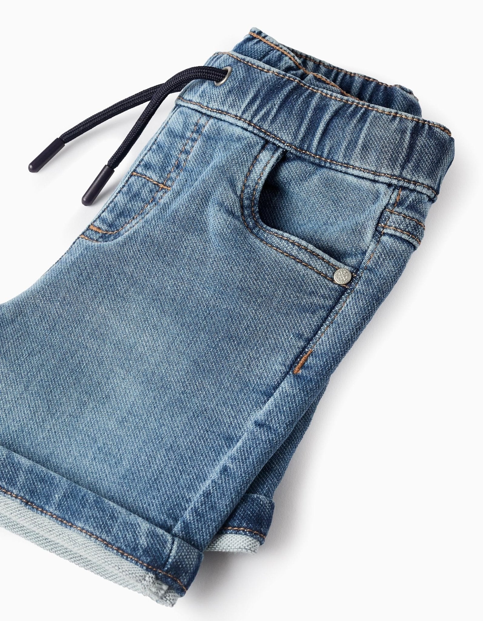 Bermuda Bebé Vaquera Jogger Azul Zy - Zippy - PetitGegant