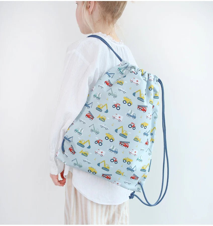 Bolsa con Cordón Vehículos A Little Lovely - A little lovely company - PetitGegant