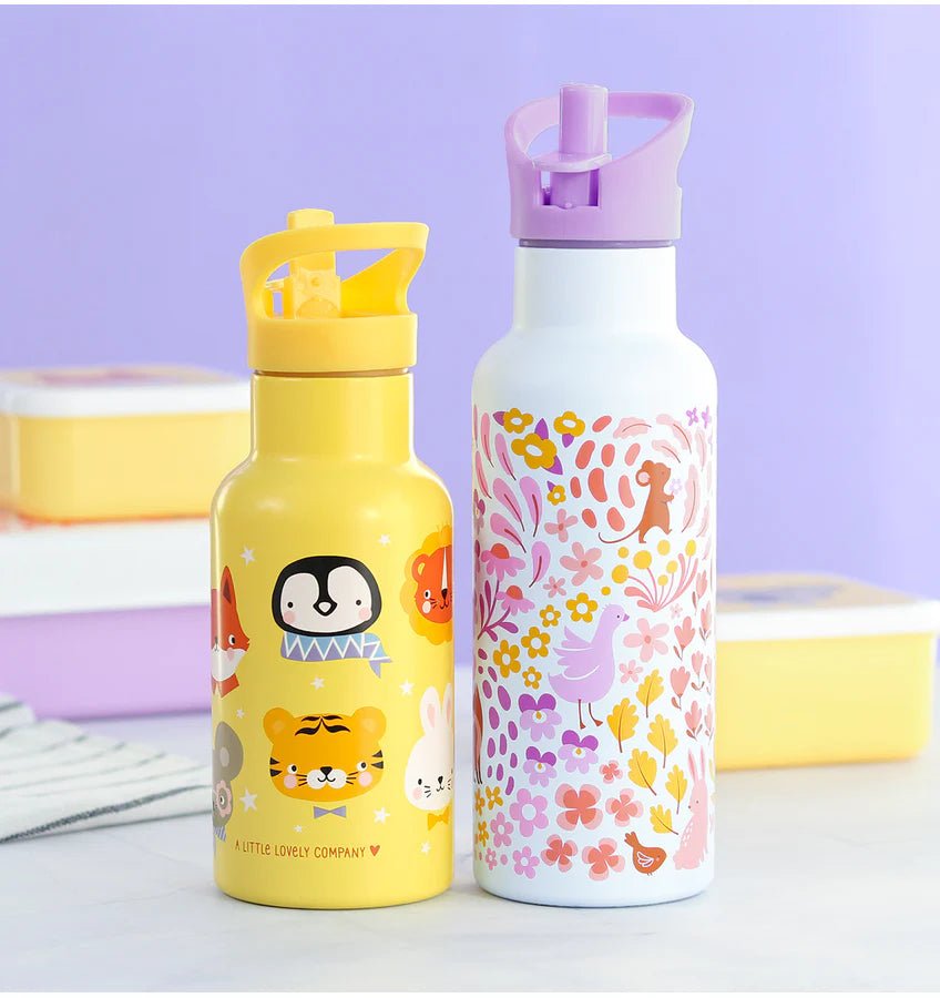 Botella Térmica 350ml Acero Inox. Animal Friends A Little Lovely - A little lovely company - PetitGegant