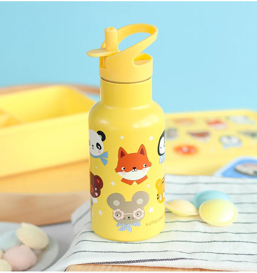 Botella Térmica 350ml Acero Inox. Animal Friends A Little Lovely - A little lovely company - PetitGegant