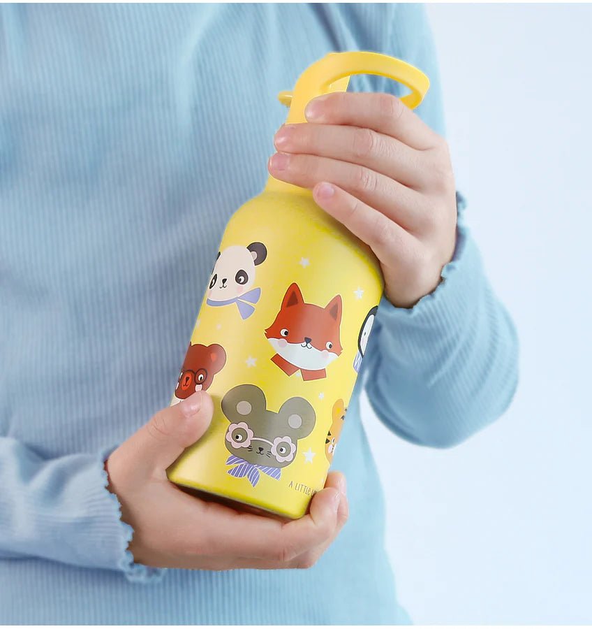 Botella Térmica 350ml Acero Inox. Animal Friends A Little Lovely - A little lovely company - PetitGegant
