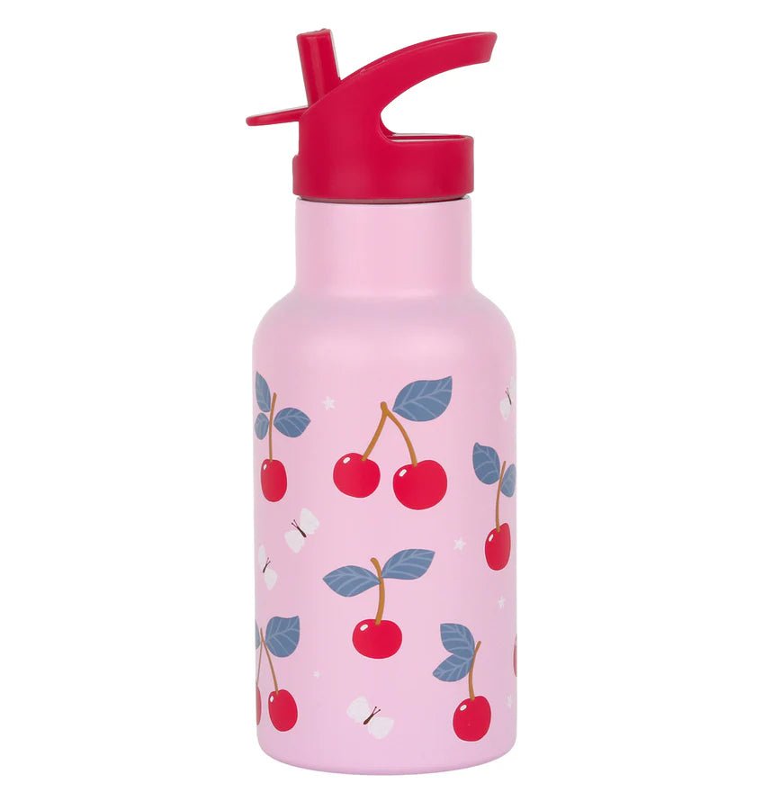Botella Térmica 350ml Acero Inox. Cherries A Little Lovely - A little lovely company - PetitGegant