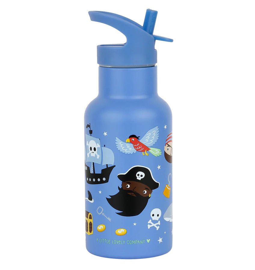 Botella Térmica 350ml Acero Inox. Pirata A Little Lovely - A little lovely company - PetitGegant