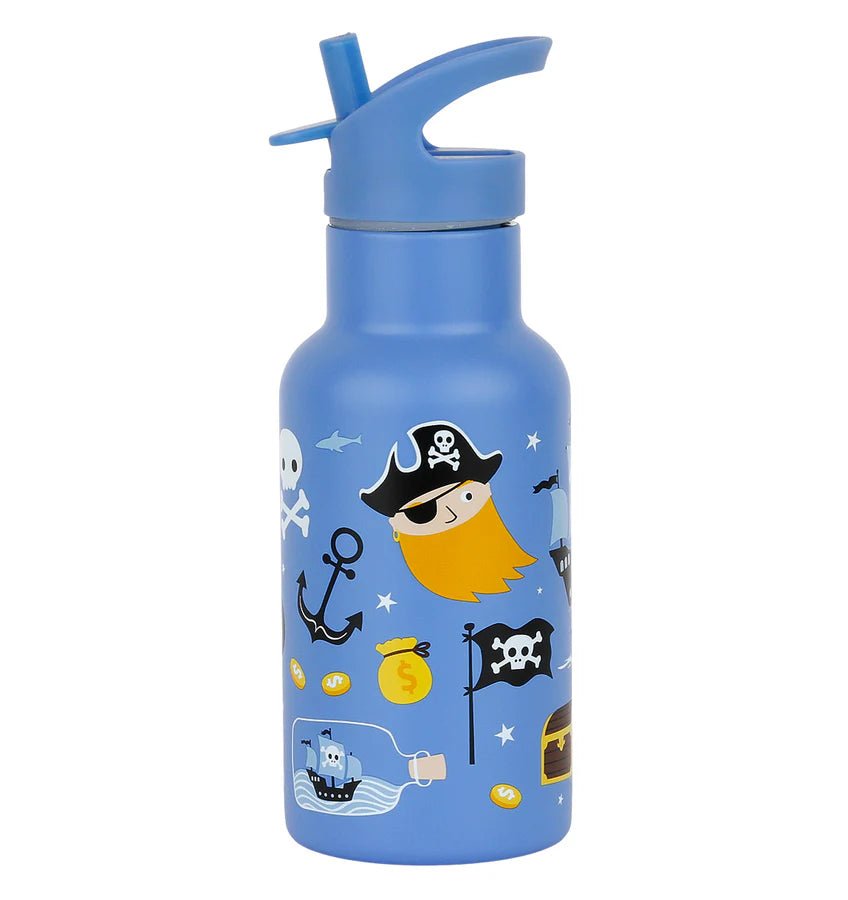 Botella Térmica 350ml Acero Inox. Pirata A Little Lovely - A little lovely company - PetitGegant