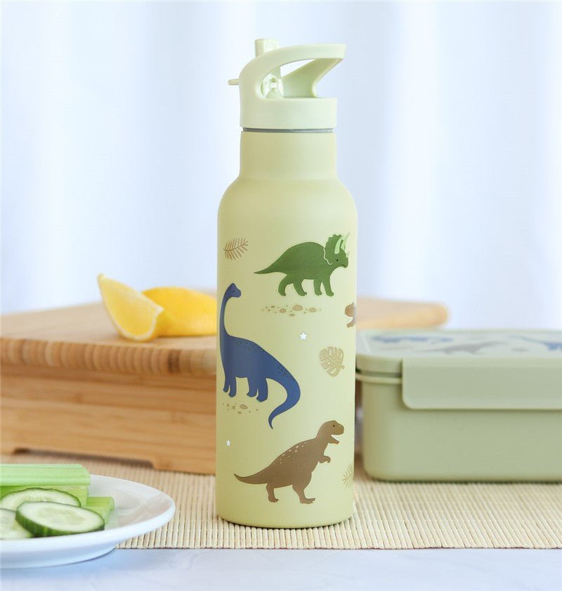 Botella Térmica 500ml Acero Inox. Dinos A Little Lovely - A little lovely company - PetitGegant