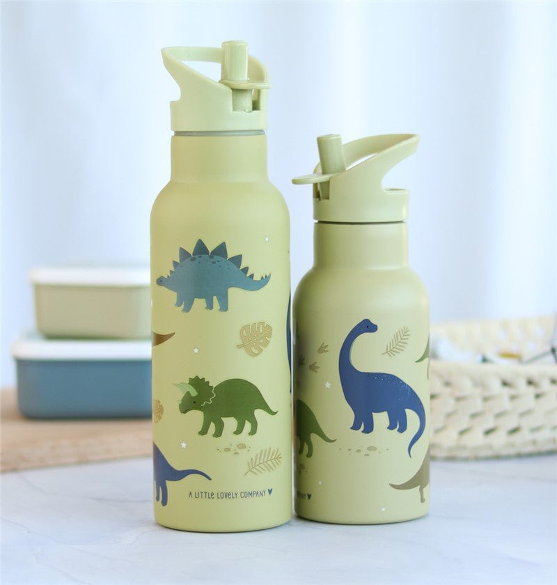Botella Térmica 500ml Acero Inox. Dinos A Little Lovely - A little lovely company - PetitGegant