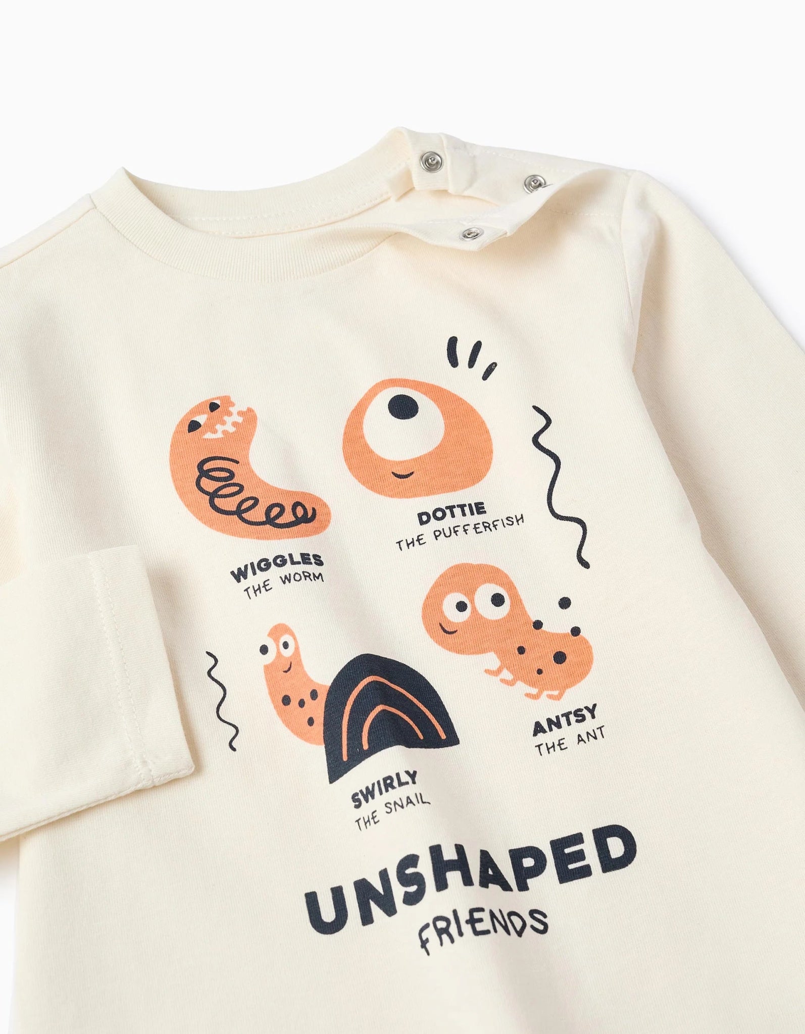 Camiseta Bebé Algodón Friends White Zy - Zippy - PetitGegant