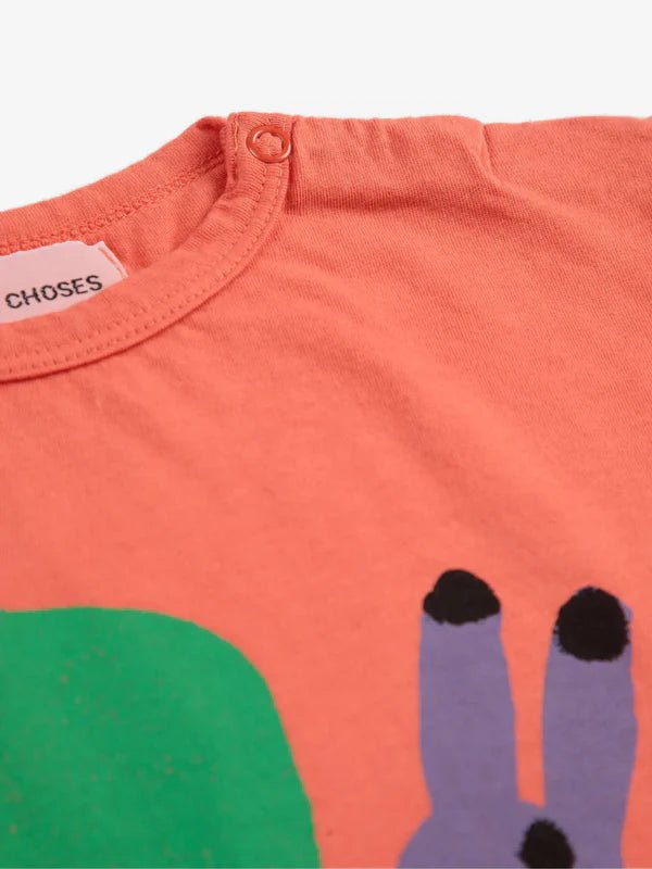 Camiseta Bebé Funny Snail Bobo Choses - Bobo Choses - PetitGegant