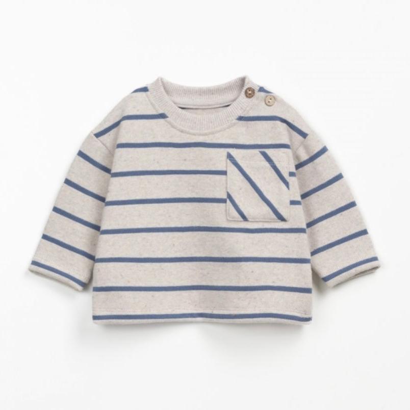 Camiseta Bebé Rayas Whale Play Up - PlayUp - PetitGegant