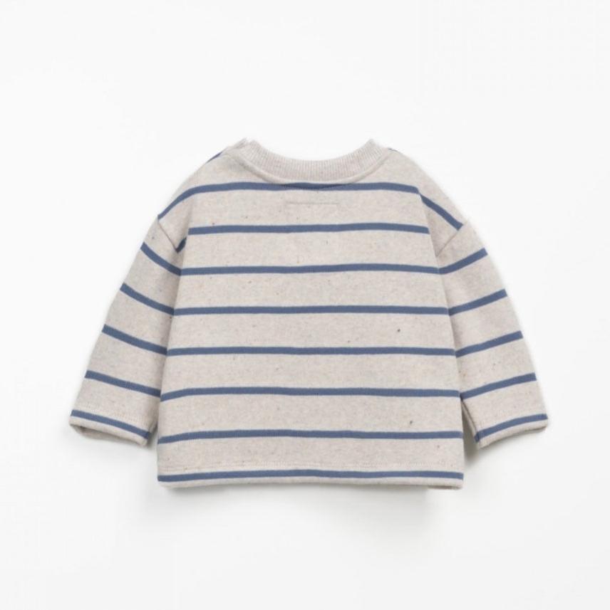 Camiseta Bebé Rayas Whale Play Up - PlayUp - PetitGegant