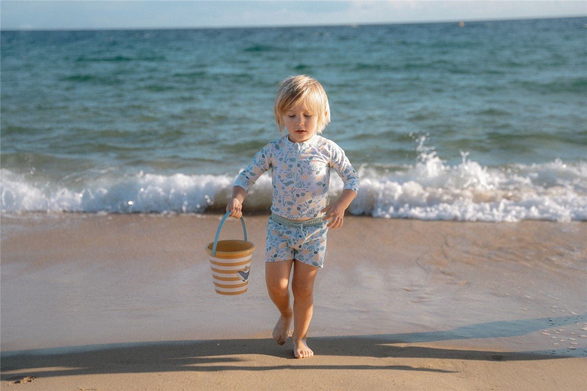 Camiseta de Baño Bebé Manga Larga UPF40+ Seashells Little Dutch - Little Dutch - PetitGegant