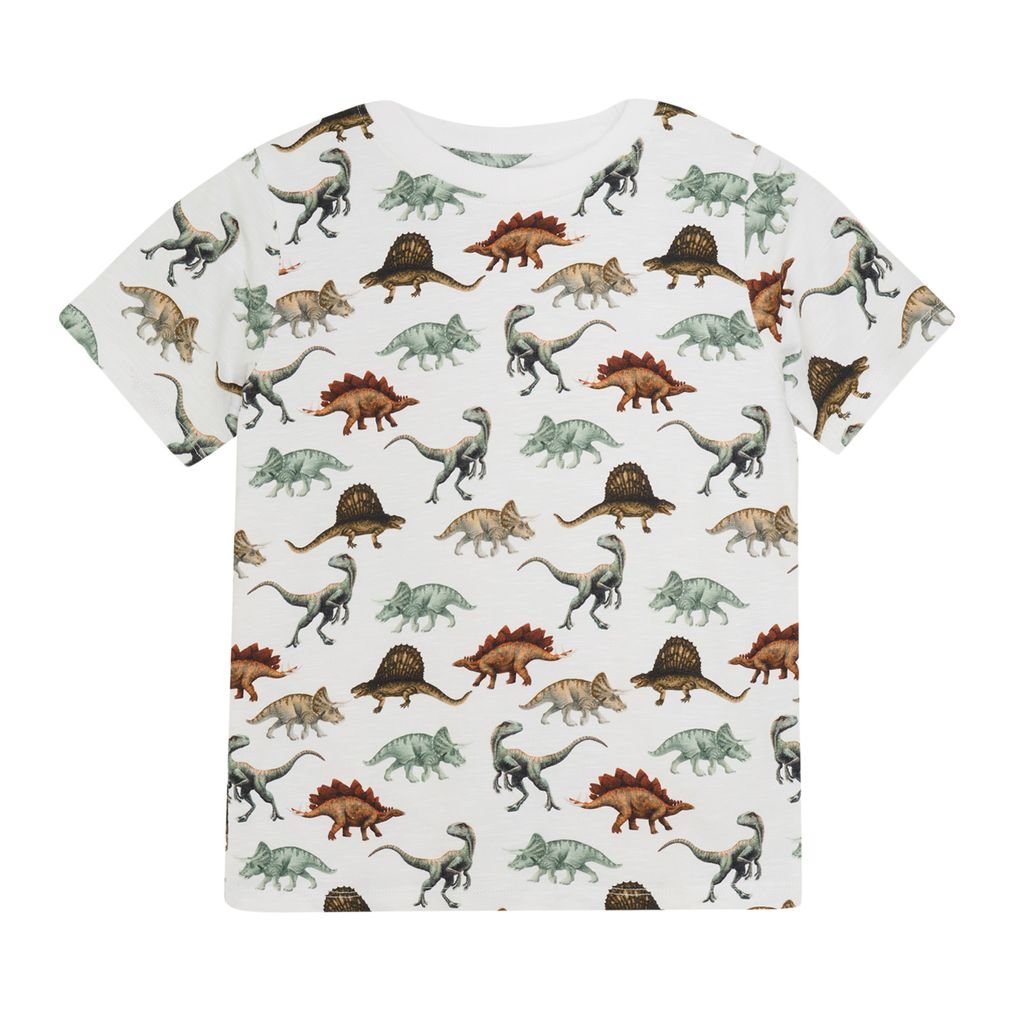 Camiseta Manga Corta Dinos Minymo - Minymo - PetitGegant