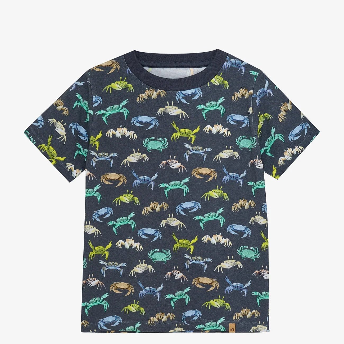 Camiseta Manga Crabs Minymo - Minymo - PetitGegant
