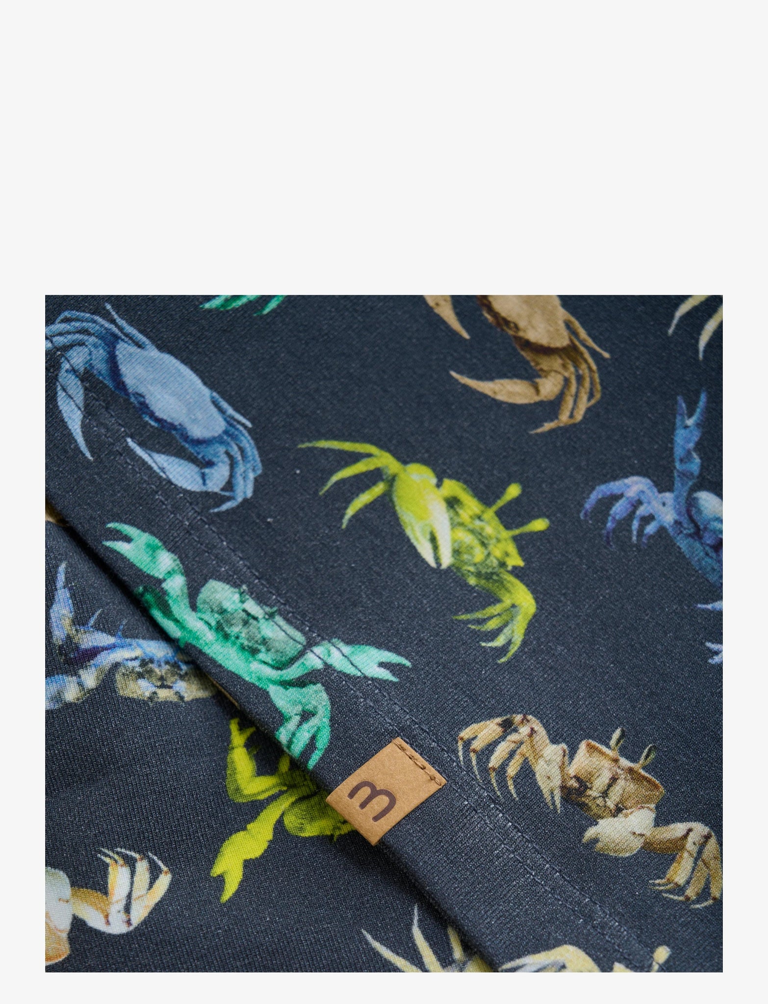 Camiseta Manga Crabs Minymo - Minymo - PetitGegant