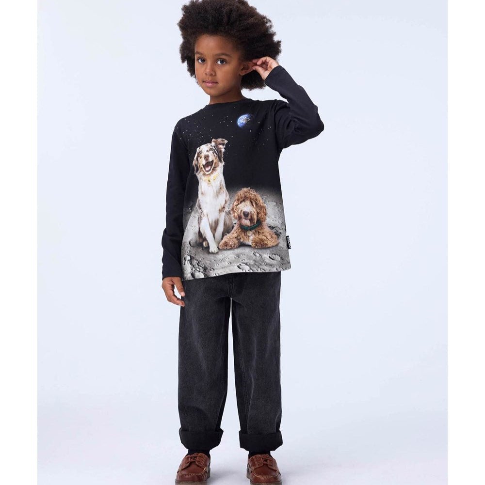 Camiseta Reif Moon Friends Molo - molo - PetitGegant