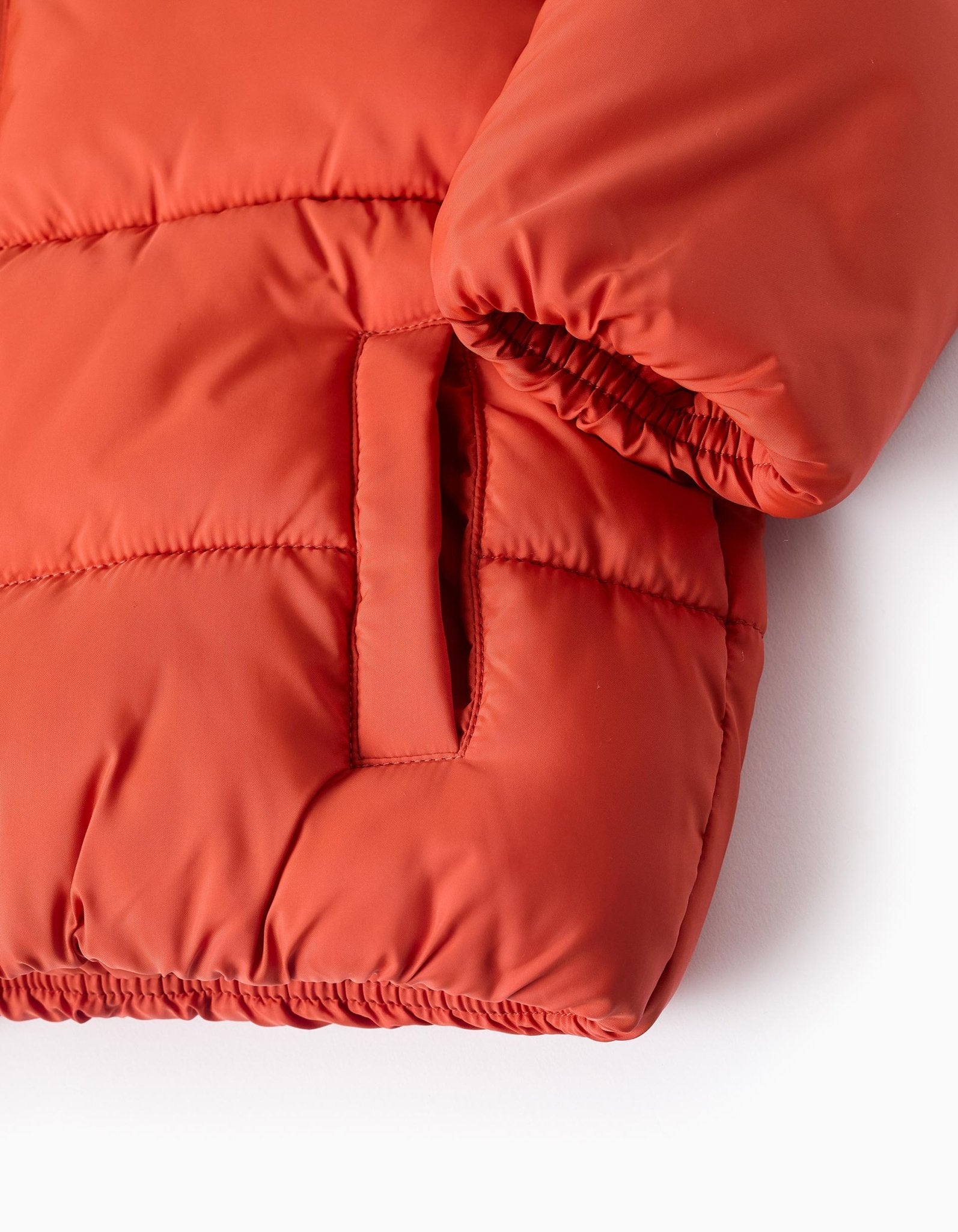 Chaqueta Acolchada con Capucha para Bebé, Naranja,ZY - Zippy - PetitGegant