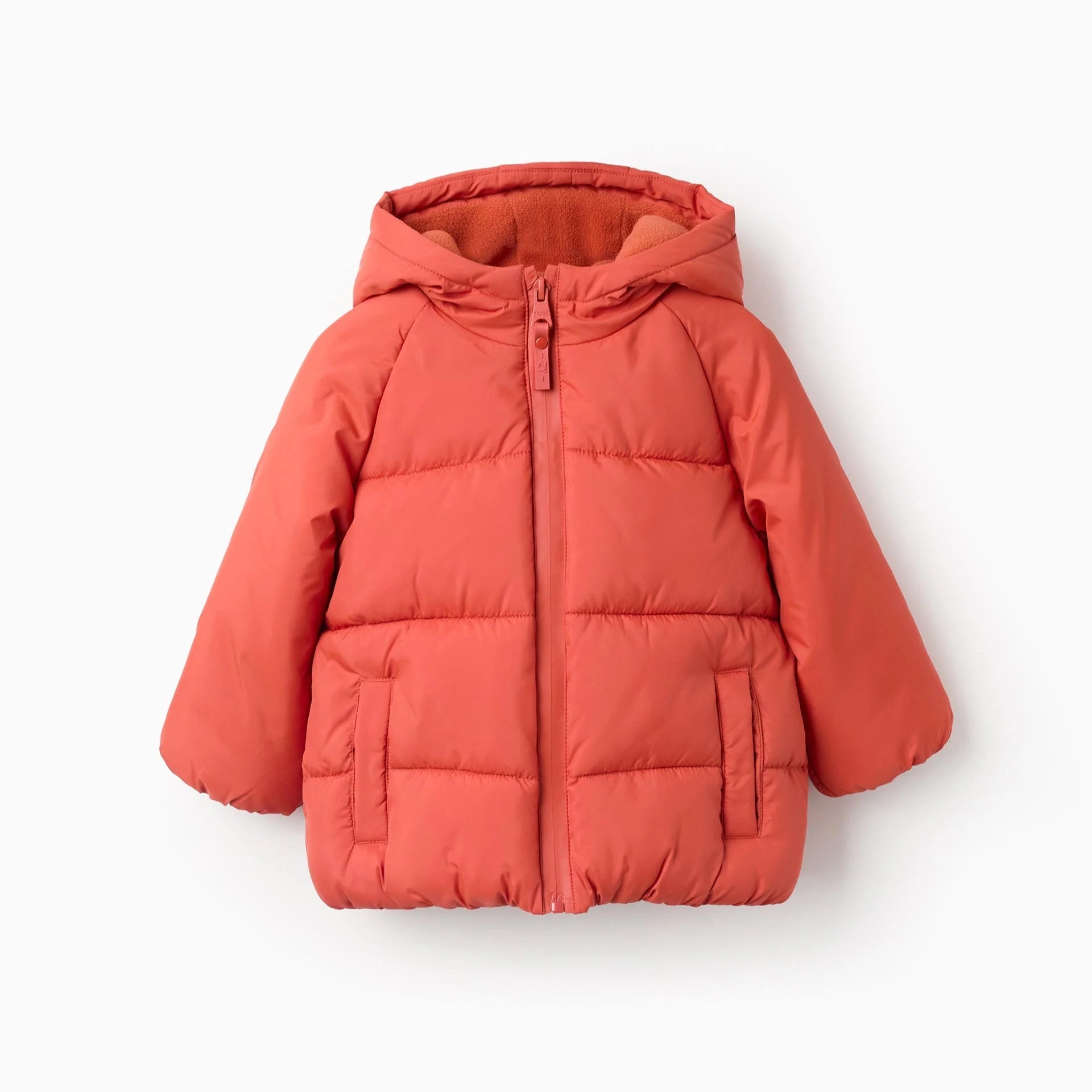Chaqueta Acolchada con Capucha para Bebé, Naranja,ZY - Zippy - PetitGegant