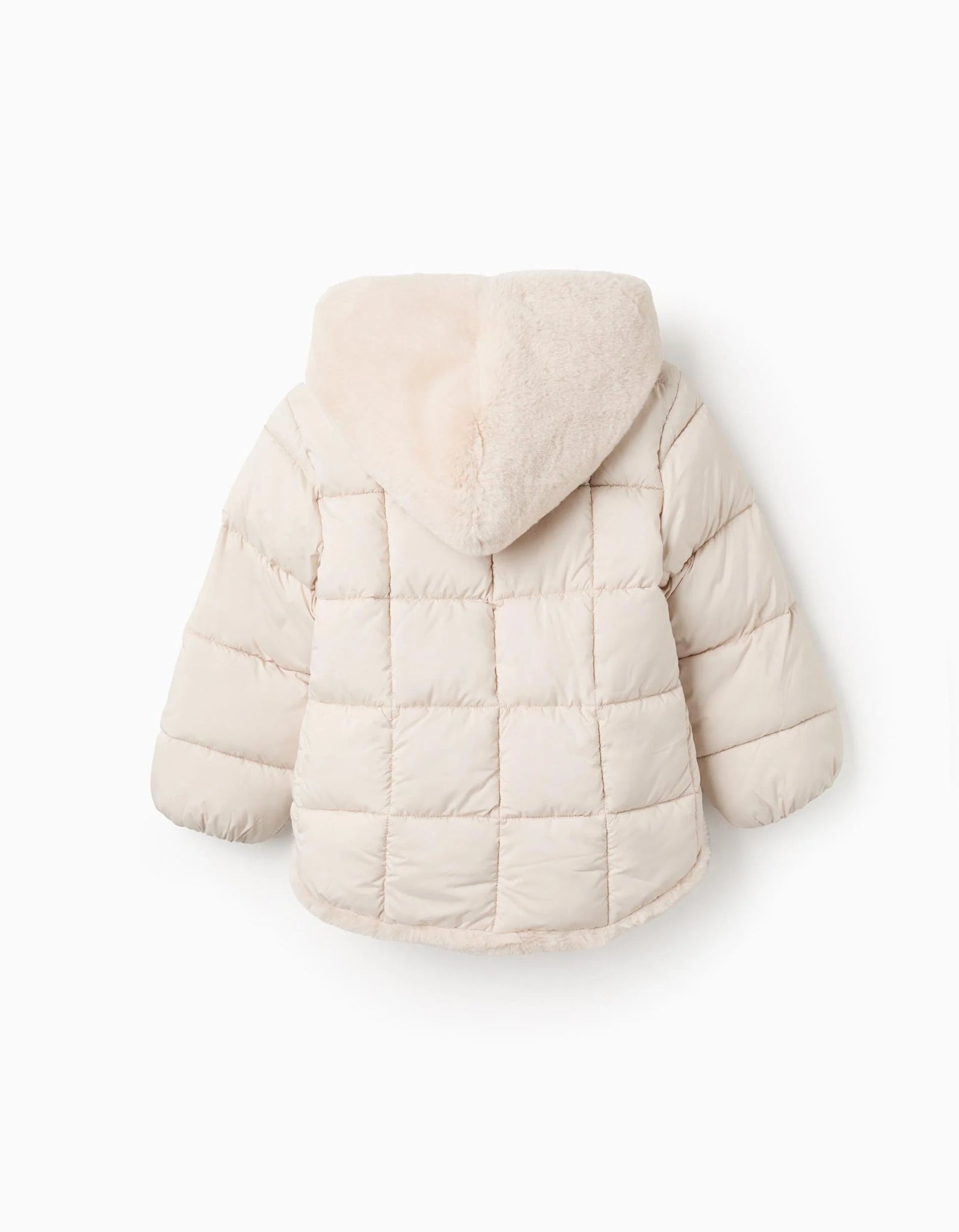 Chaqueta Acolchada con Forro Afelpado, Beige ZY - Zippy - PetitGegant