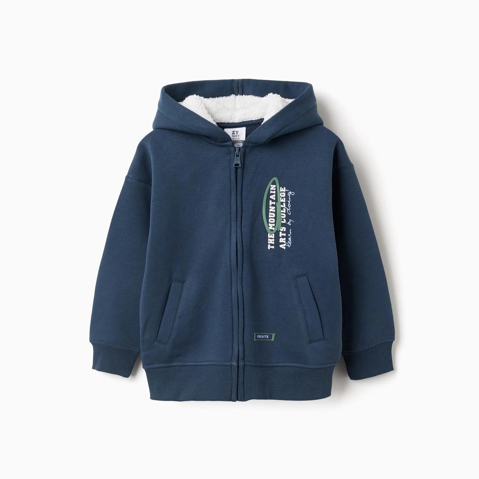 Chaqueta con capucha con estampado 'Arts College' ZY - Zippy - PetitGegant