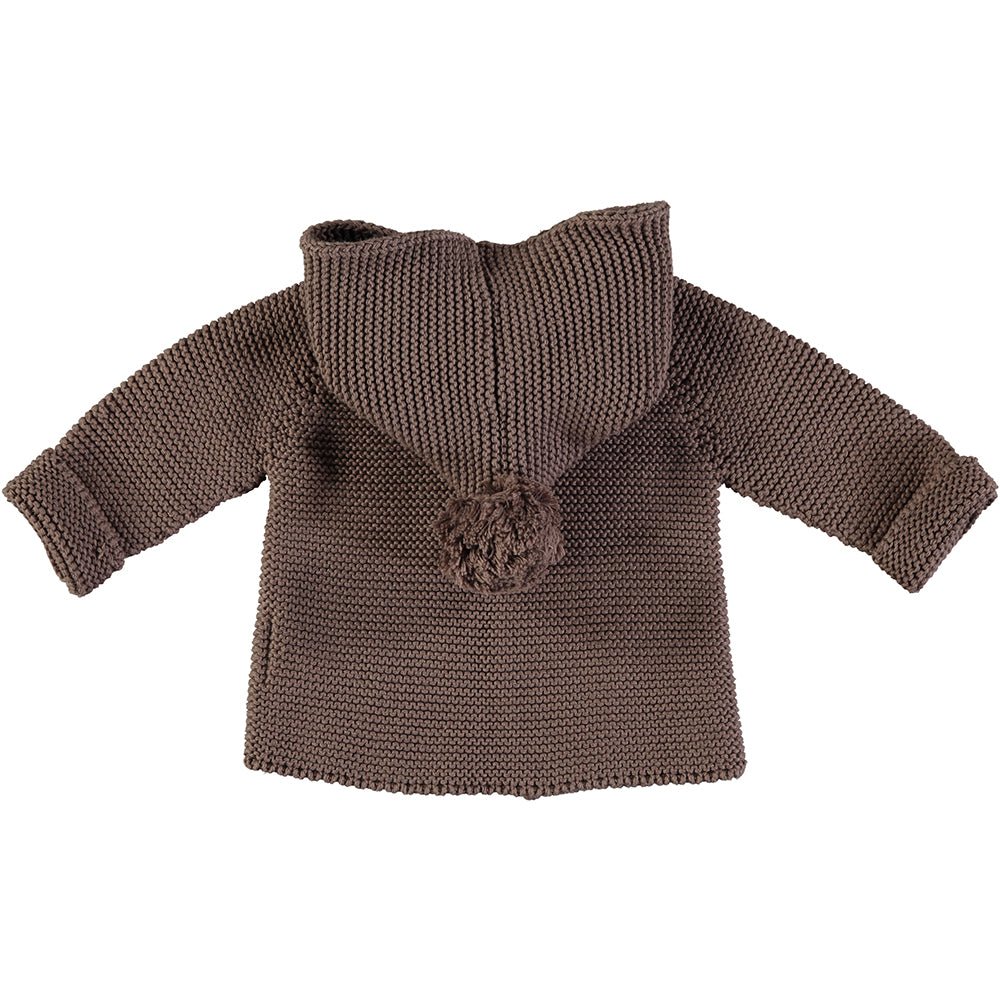 Chaqueta con capucha Peter Chocolate Li & Me - Li & Me - PetitGegant