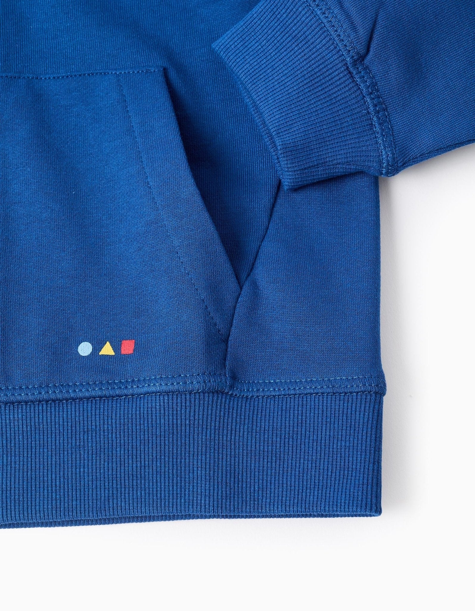 Chaqueta de Algodón con Capucha 'Bold Lines', Azul ZY - Zippy - PetitGegant