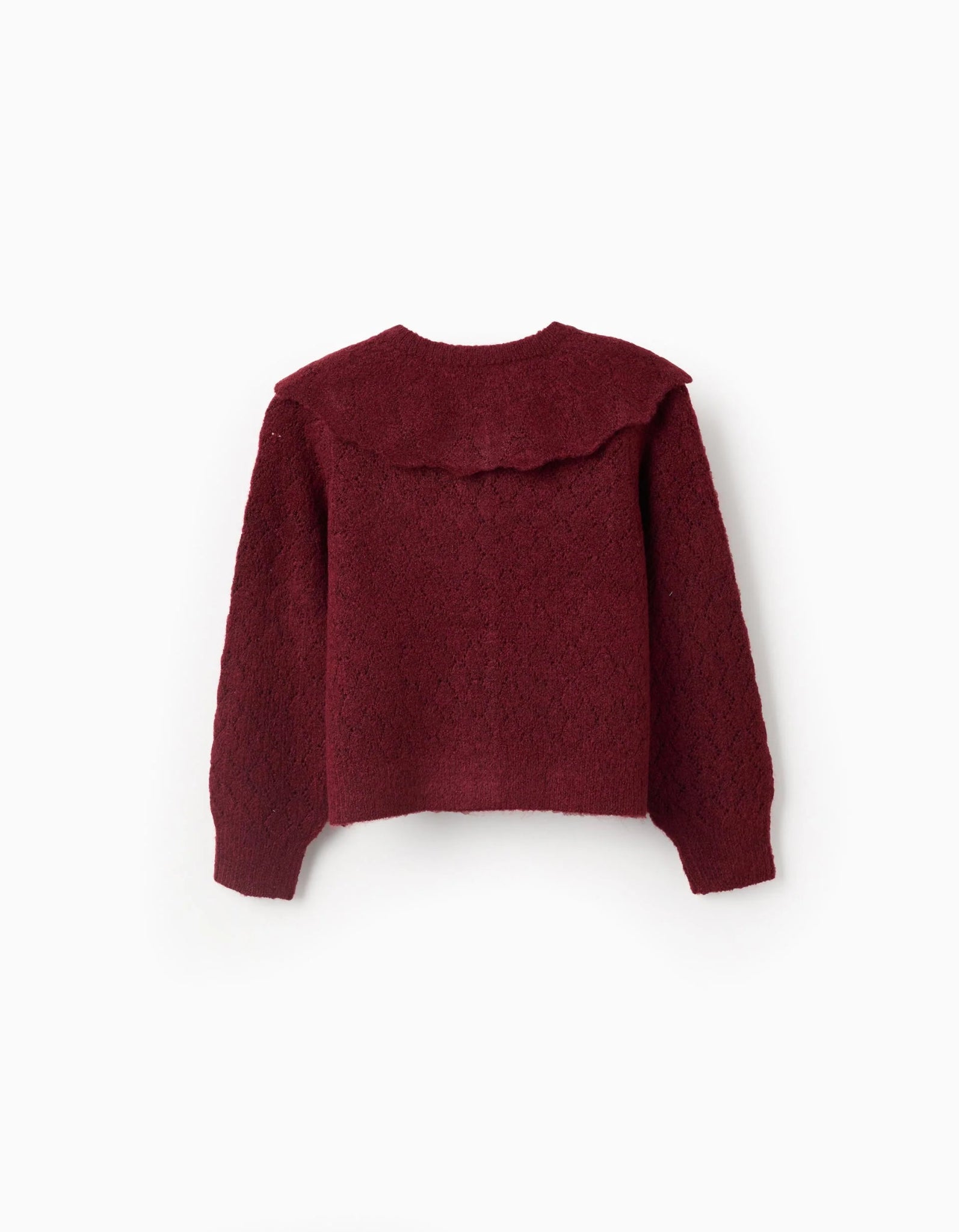 Chaqueta de Punto Calado con Cuello ZY - Zippy - PetitGegant