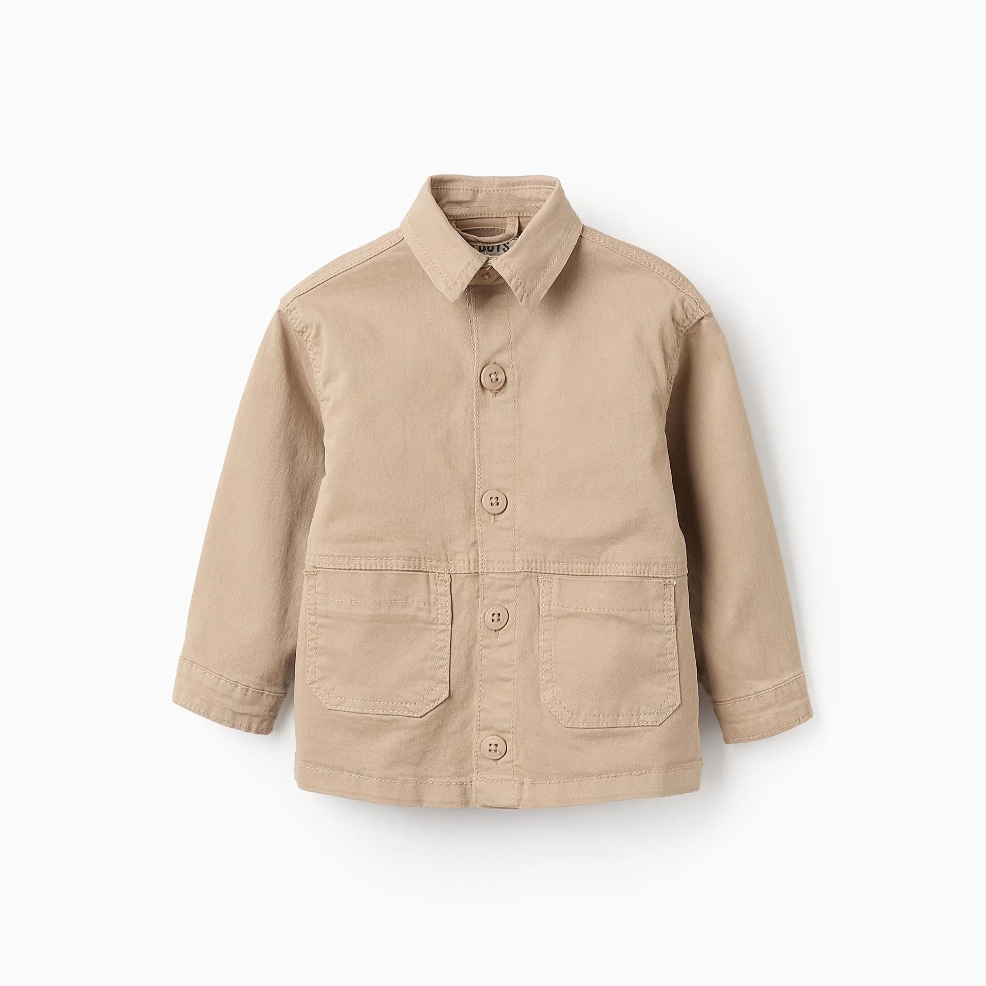 Chaqueta de Sarga para Bebé, Beige ZY - Zippy - PetitGegant