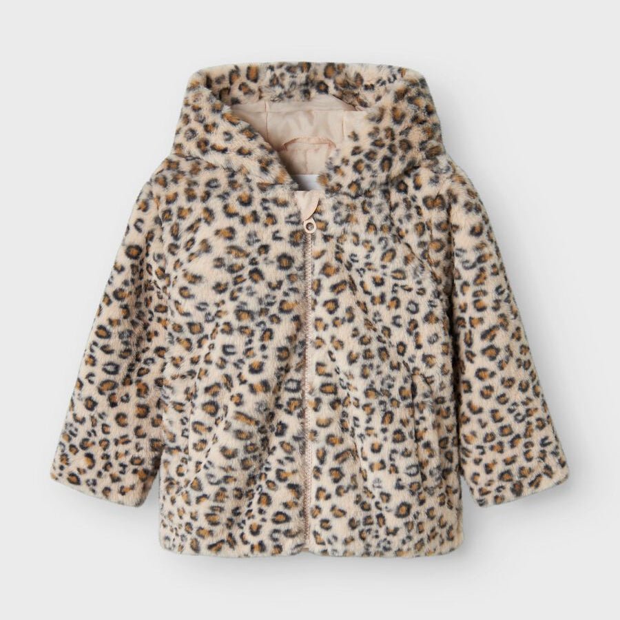 Chaqueta Infantil de Pelo de animal print Name It - Name It - PetitGegant