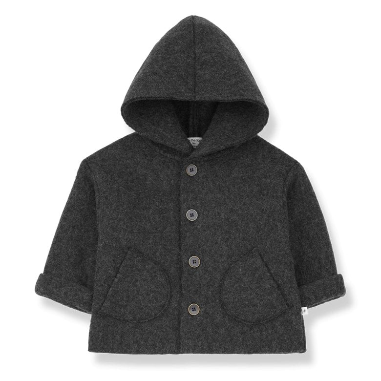 Chaqueta Lana Angel Anthracite 1+in the family - 1+inthefamily - PetitGegant