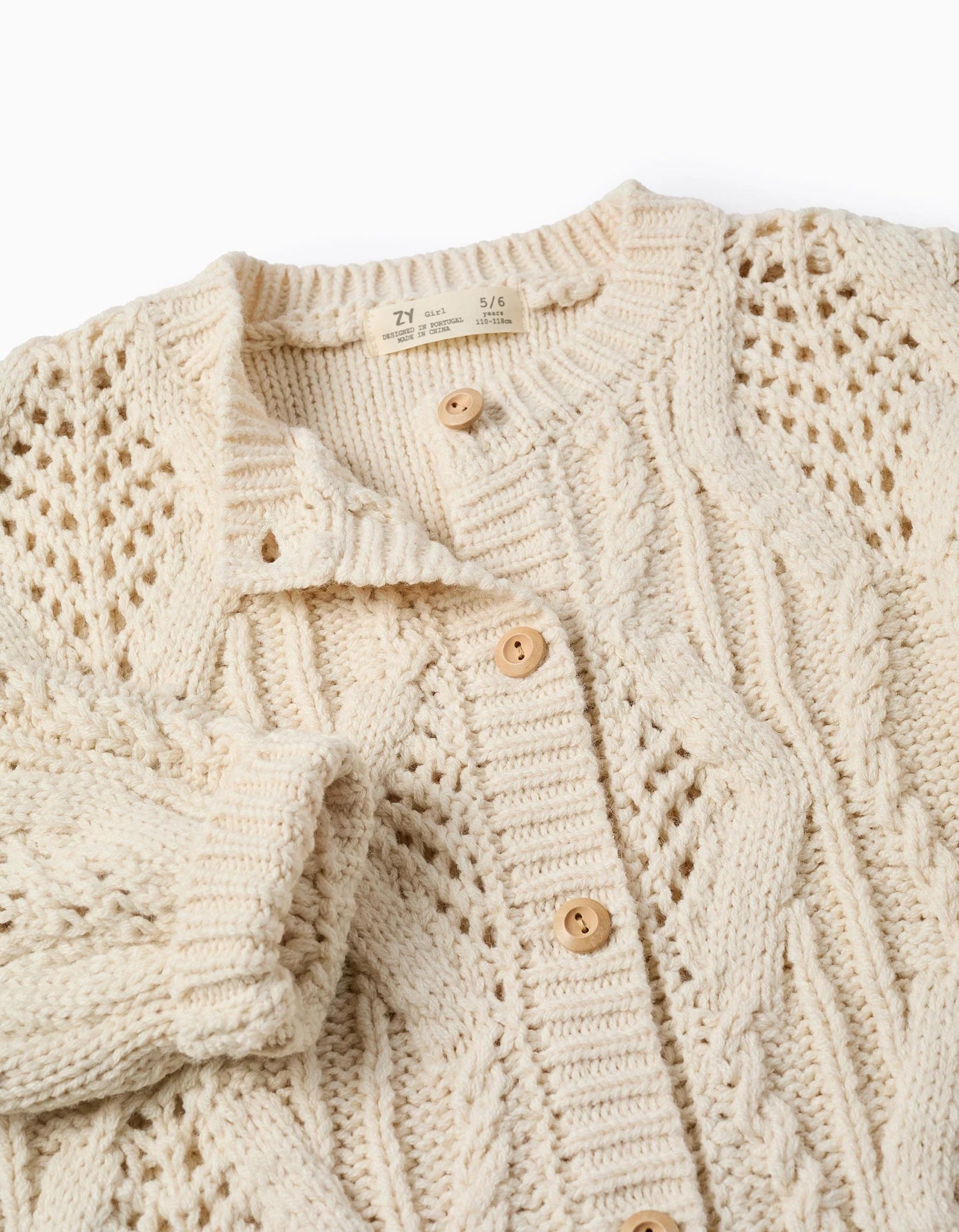 Chaqueta para Niña de Punto Grueso ZY - Zippy - PetitGegant