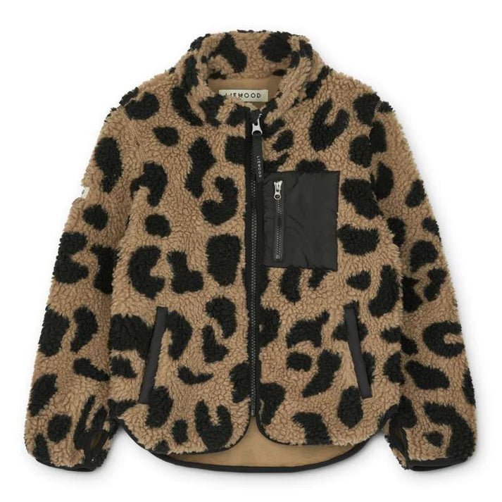 Chaqueta Polar Nolan Mega Leo/ Oat Mix Liewood - Liewood - PetitGegant